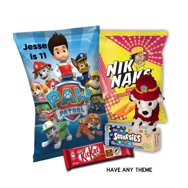 Party pack with plushy