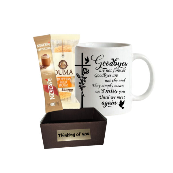 Goodbyes mug set