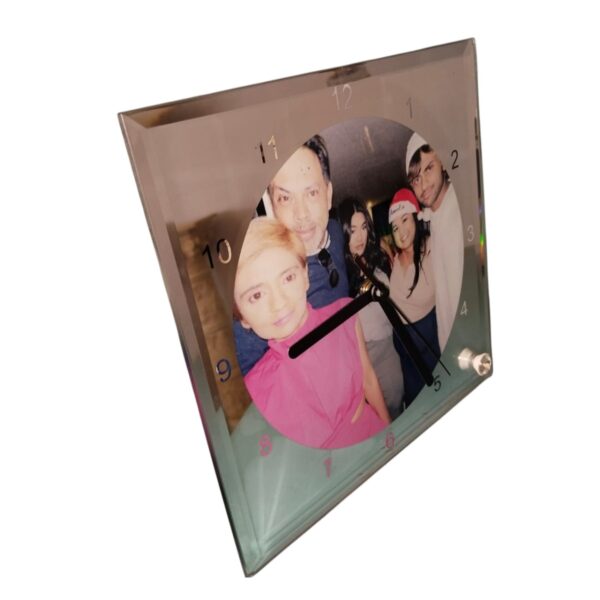Custom Mirror glass clock