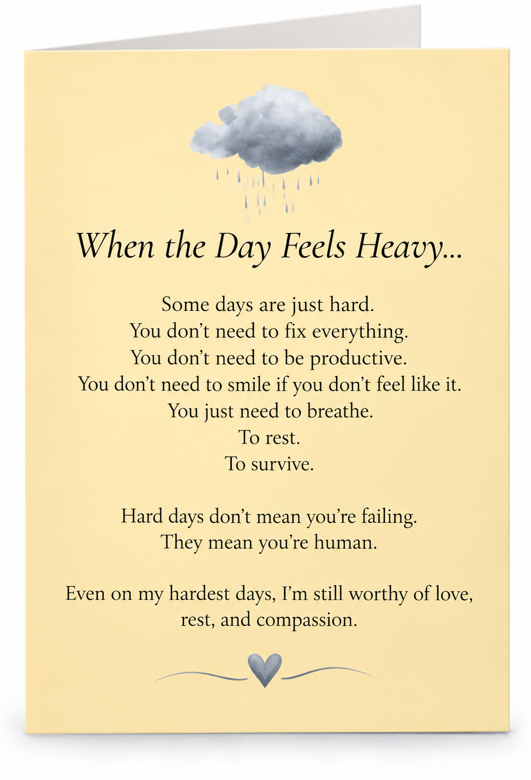 When the Day Feels Heavy – Thinking of You Gift Set - Image 4